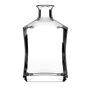 Garrafa de vidro Athena 700ml Saverglass para destilados premium.