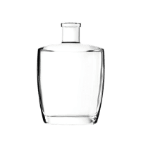 Garrafa de vidro Elliptic 700ml Saverglass para destilados premium.