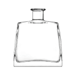 Garrafa de vidro Jim 700ml Saverglass para destilados premium e sofisticados.