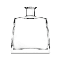 Garrafa de vidro Jim 700ml Saverglass para destilados premium e sofisticados.