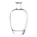 Garrafa de vidro Olympe 750ml Saverglass para destilados premium.