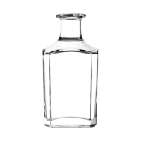 Garrafa de vidro Prince 700ml Saverglass para destilados premium.