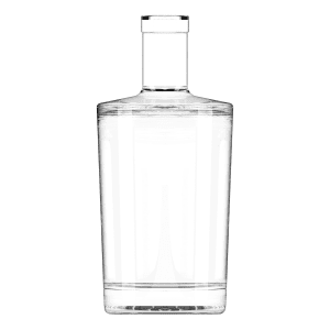 Garrafa de vidro Neos 700ml Saverglass para Home & Spa com terminação Plate.