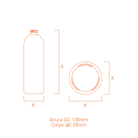 Frasco de vidro Desire 90ml clássico e sofisticado, ideal para perfumes premium e fragrâncias exclusivas.